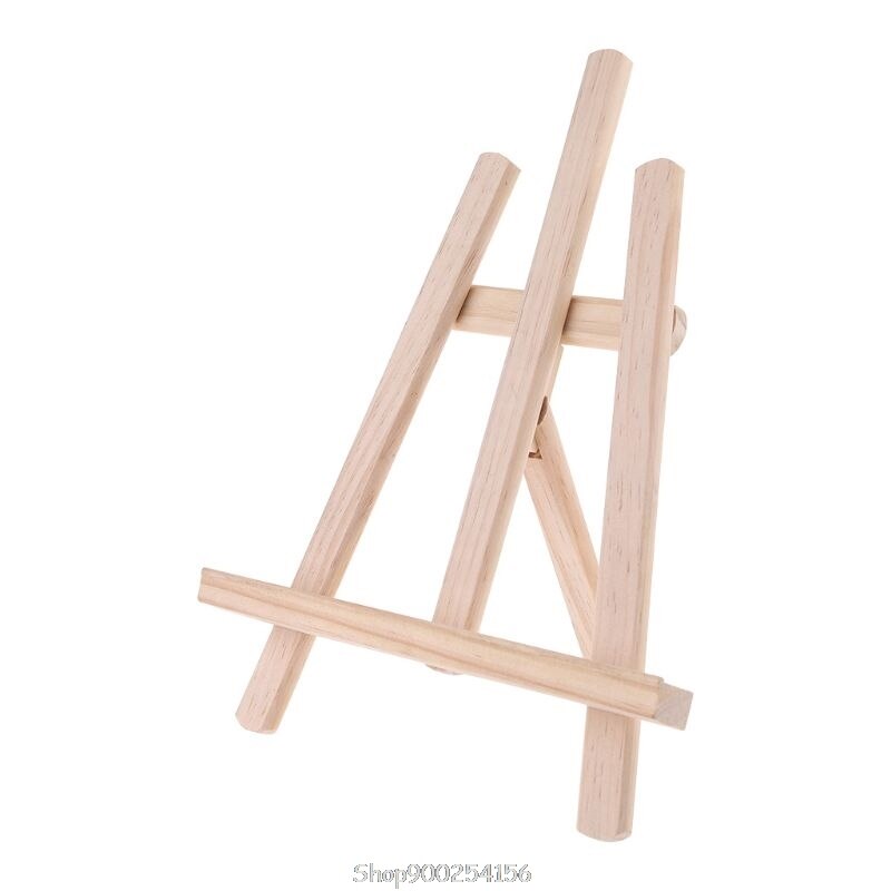 Wood Table Easel Tablets Stand Easel Painting Craft Wooden Stand For Party Decoration Art Supplies O19 20: Default Title