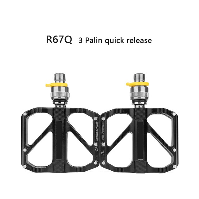 ENLEE bicycle pedal aluminum alloy DU bearing pedal aluminum alloy