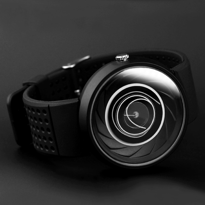 men's Enmex industrial wristwatch digital light sports quartz watches