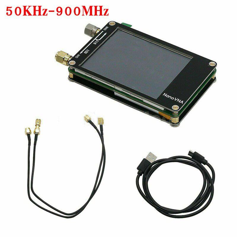 NanoVNA Vector Network Analyzer Portable 2.8 Inch TFT Screen Cover NanoVNA-H Antenna Analyser Shortwave MF HF VHF UHF: C