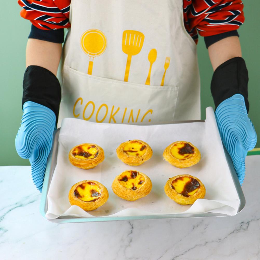 Gant de alimentaire, bonne Performance d'isolation, gants de cuisson flexibles en Silicone pour la cuisine à domicile, fournitures de pâtisserie, 1 pièce