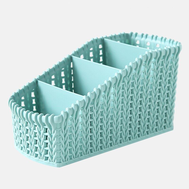 Grote capaciteit make-up display koffer kwast lippenstift houder make-up organizer cosmetica bureau badkamer opbergmand organizer box: 4