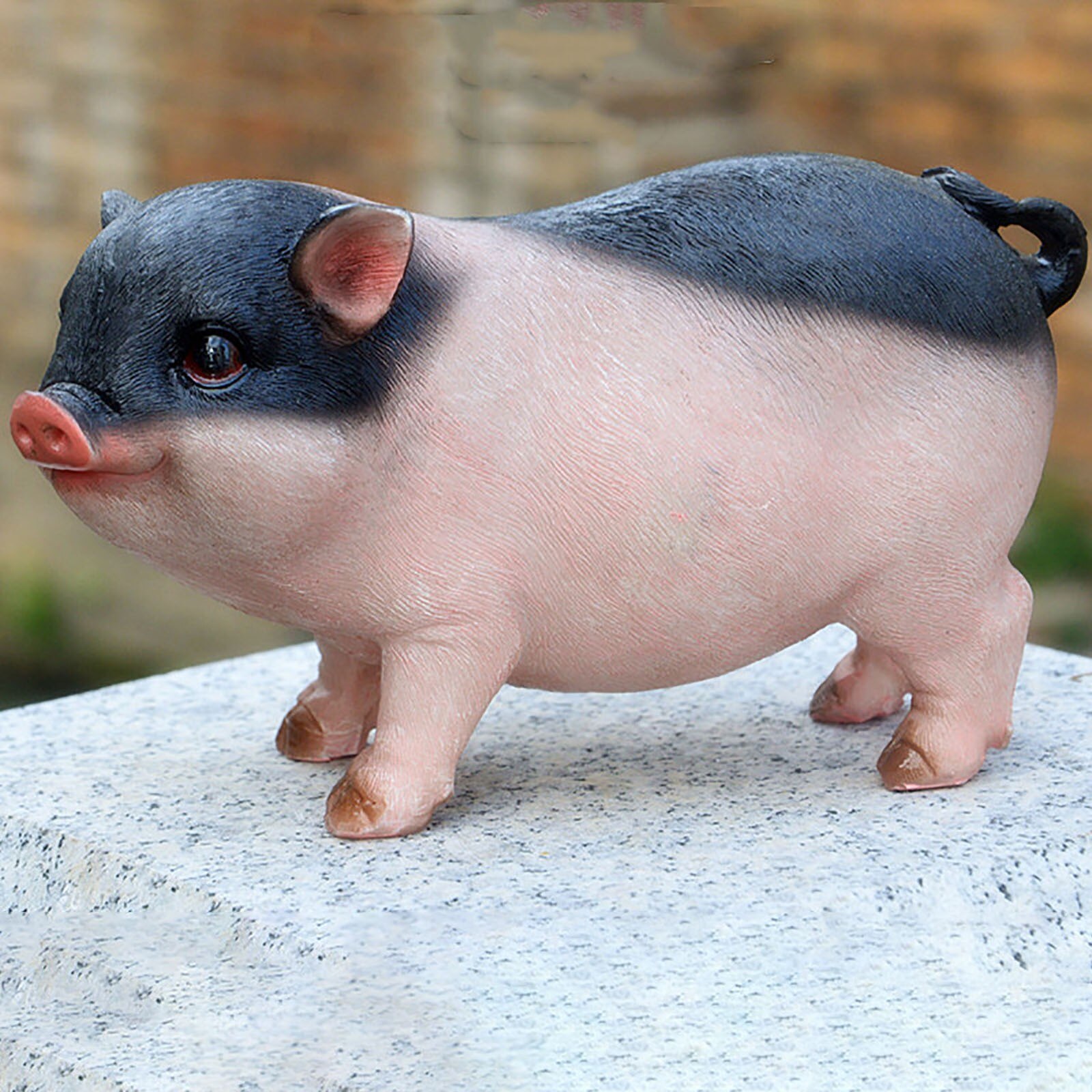 Leuke Varken Decoratie Hars Ambachten Piggy Ornamenten Leuk Varken Bunny Tuin Decor Maakt Een Verschil Voor Uw Tuin Micro Landschap