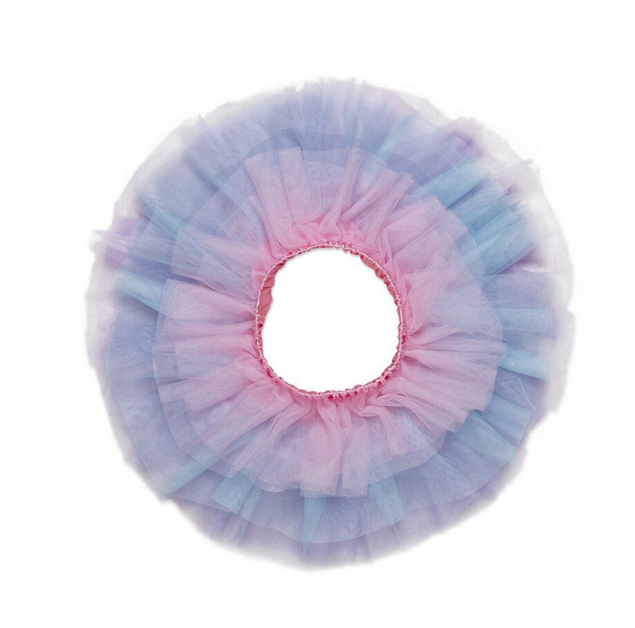 1pc bebê menina tutu saia 6 camadas de malha macia tule saias 4 cores 1st festa aniversário do bebê vestir fotografia prop