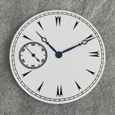 38.8mm White Watch Dial with or without Watch Hands No Luminous Watch Accessories Suitable for ETA 6497 / ST3600 Movements: A2