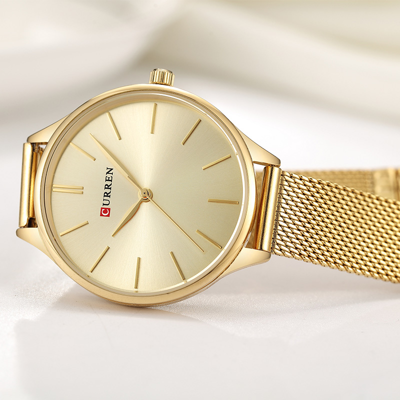 CURREN – montre-Bracelet à Quartz pour femmes, tendance, Style Simple, ,