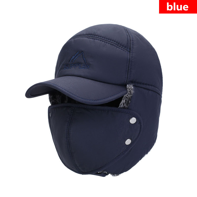 Sombrero de béisbol de piel Artificial engrosada para hombres y mujeres, gorro de esquí suave, frío extremo, sombrero de pesca al aire libre, cálido, invierno, 2024: Multicolor