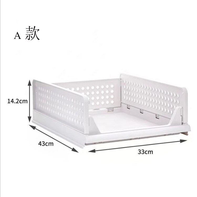 Étagère de rangement à plusieurs niveaux pour garde-robe, type de tiroir, armoire pliable, organisateur de vêtements, étagère intercalaire: Type A