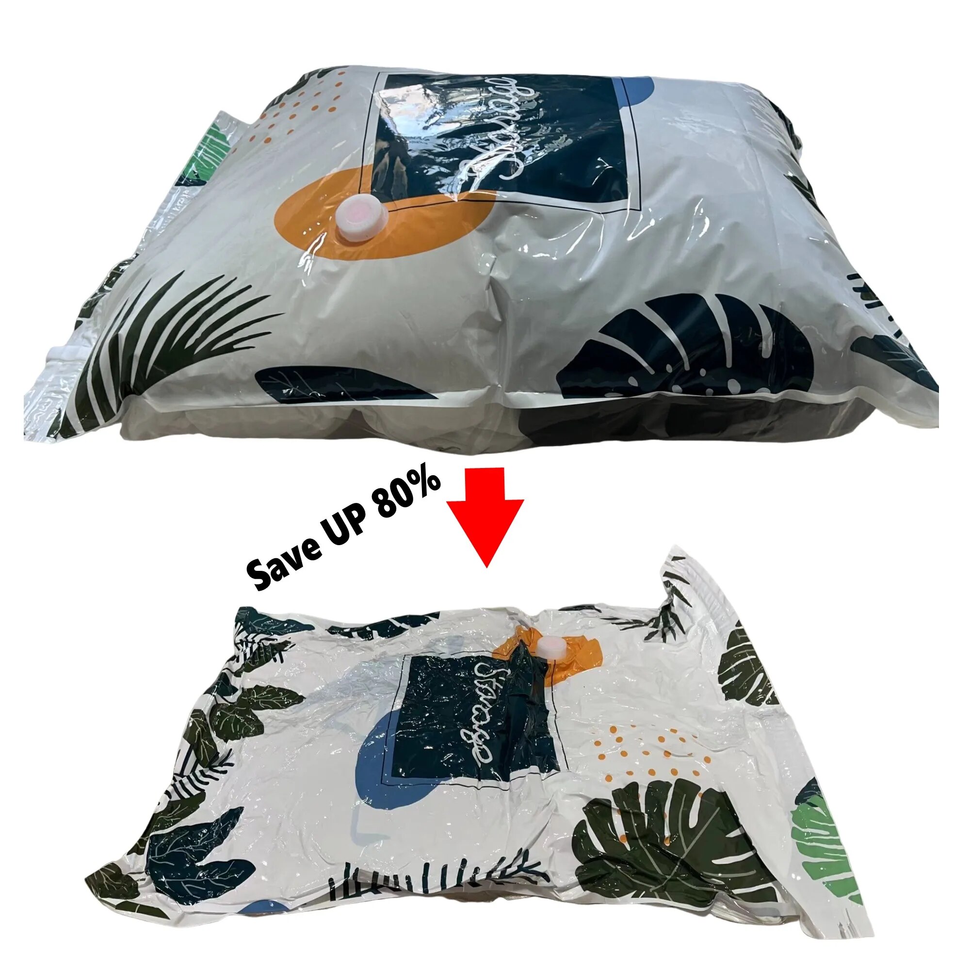 Platzsparende Vakuumierer-Aufbewahrungsbeutel für Bettdecken und Decken, Kleidung, Heimverpackungs-Organizer