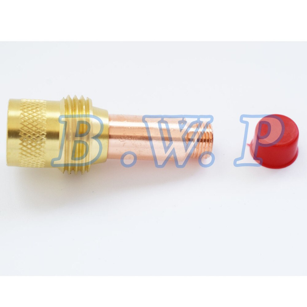 10Pcs 45V25 Medium Gas Lens Collet Body 1.6mm 1/16" Fit WP-17 18 26 SR DB A-150 TIG Welding Torch