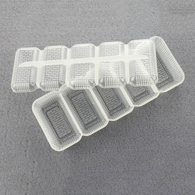 Food Grade Plastic Nigiri Sushi Maker Rice Ball Molds 5 Rolls Maker Non Stick Press Bento DIY Tools