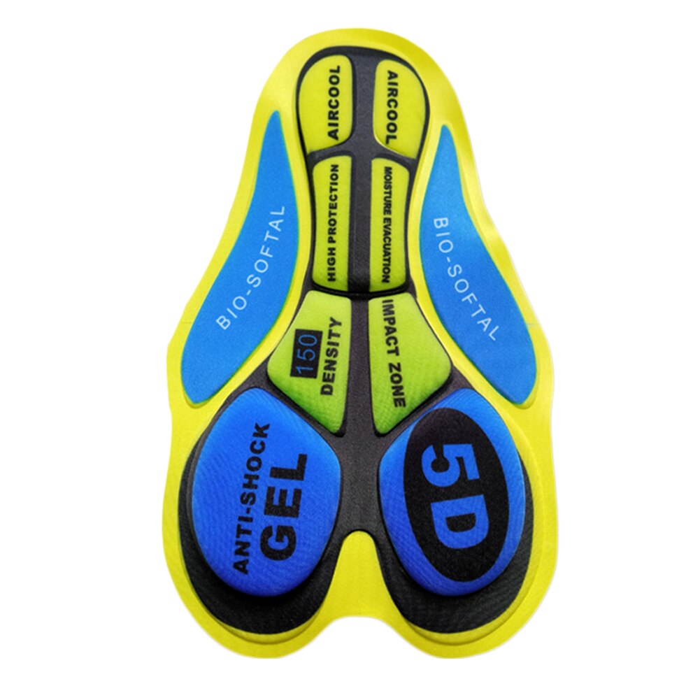 Soft Seat Pad Racefiets Anti Shock Rijden Base Outdoor Fietsbroek Fietsers Siliconen Kussen Fiets Mode Accessoires: 5D