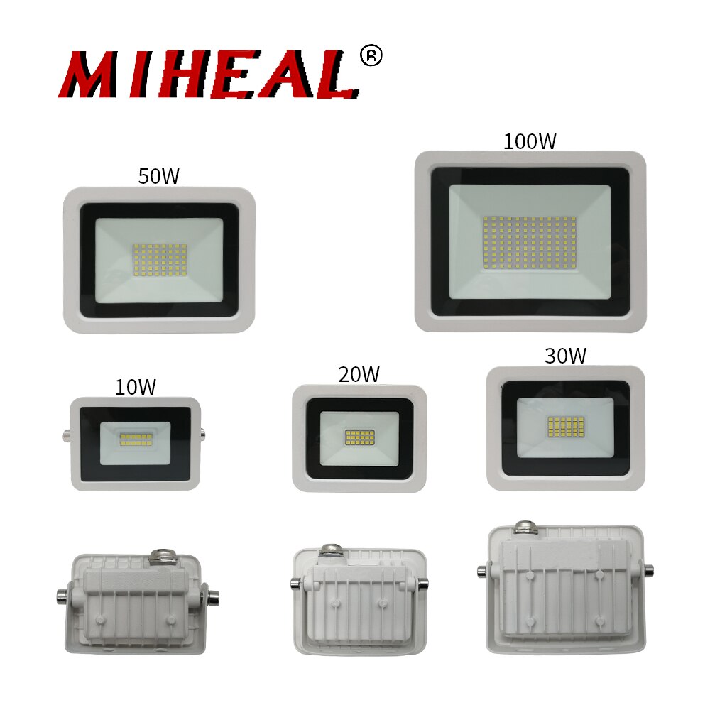 Led högviktsljus 10w 20w 30w 50w 100w gruvlampa fena fabriksbelysning fabrik industriell belysning  ac 220v 230v 240v arbetslampa