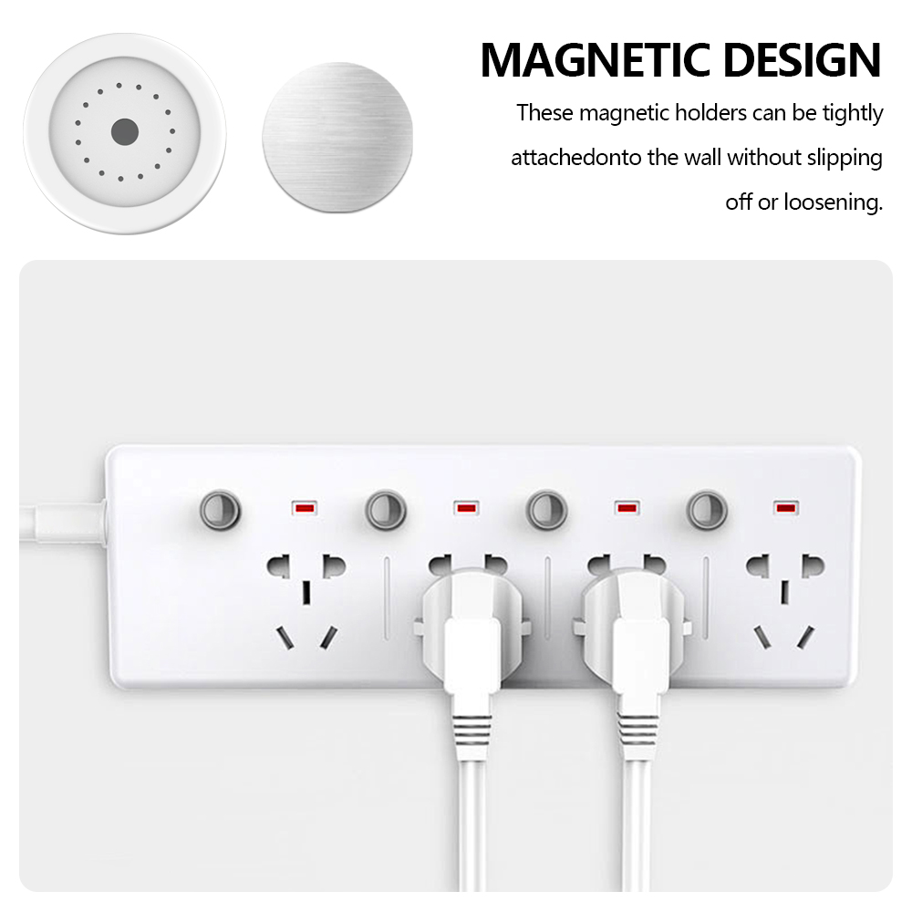 stärker magnetischer Haken zur Wandmontage, Anti-Verlust-Magnethalter für Kühlschrankaufkleber, Fernbedienung, Aufbewahrungshaken, Heimat-Sekretariat-Organizer