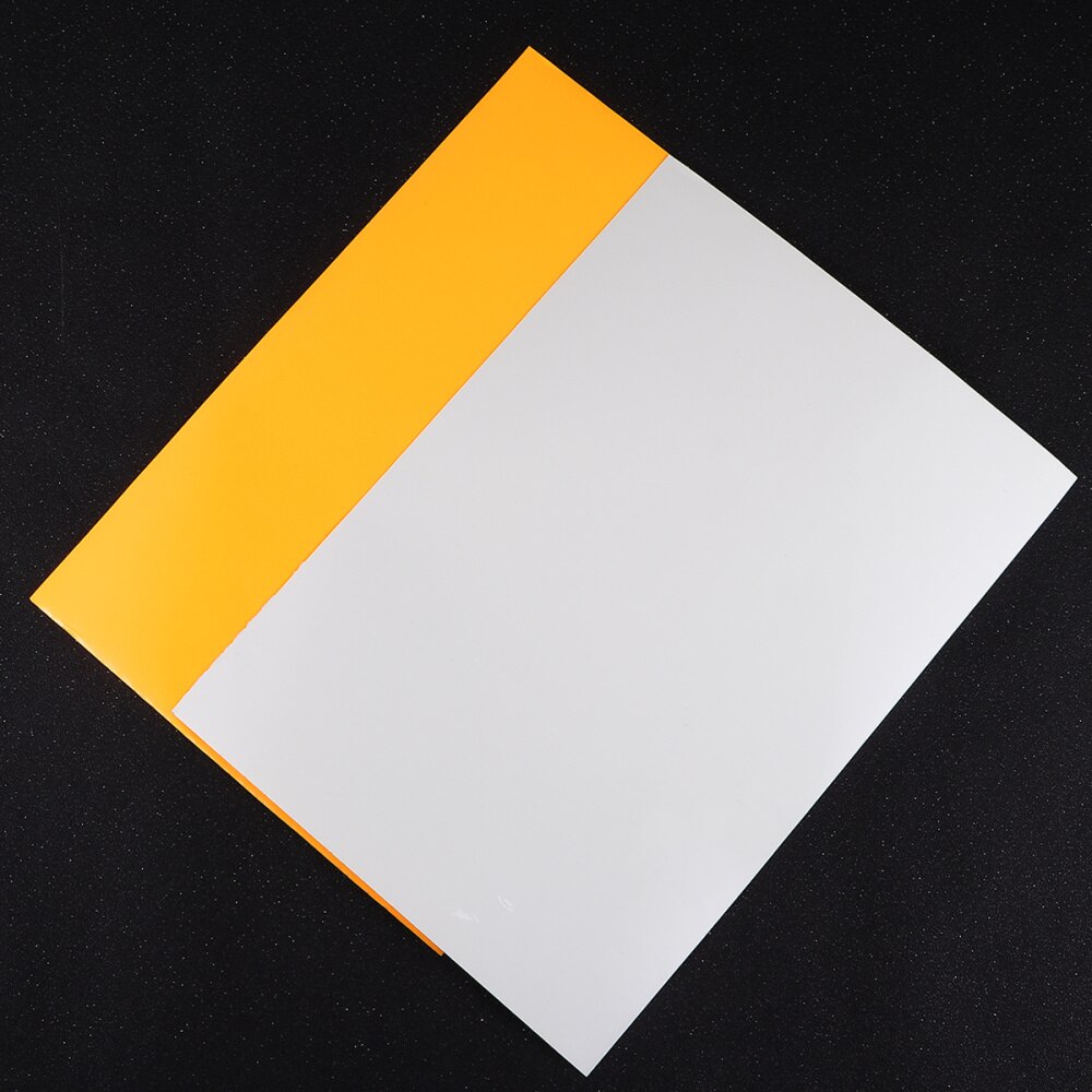 4pcs A4 Fluorescent Caution Tape Luminous Waterproof Warning Tapes Caution Barrier Safety Adhesive Sticky Tape for Home Warehous