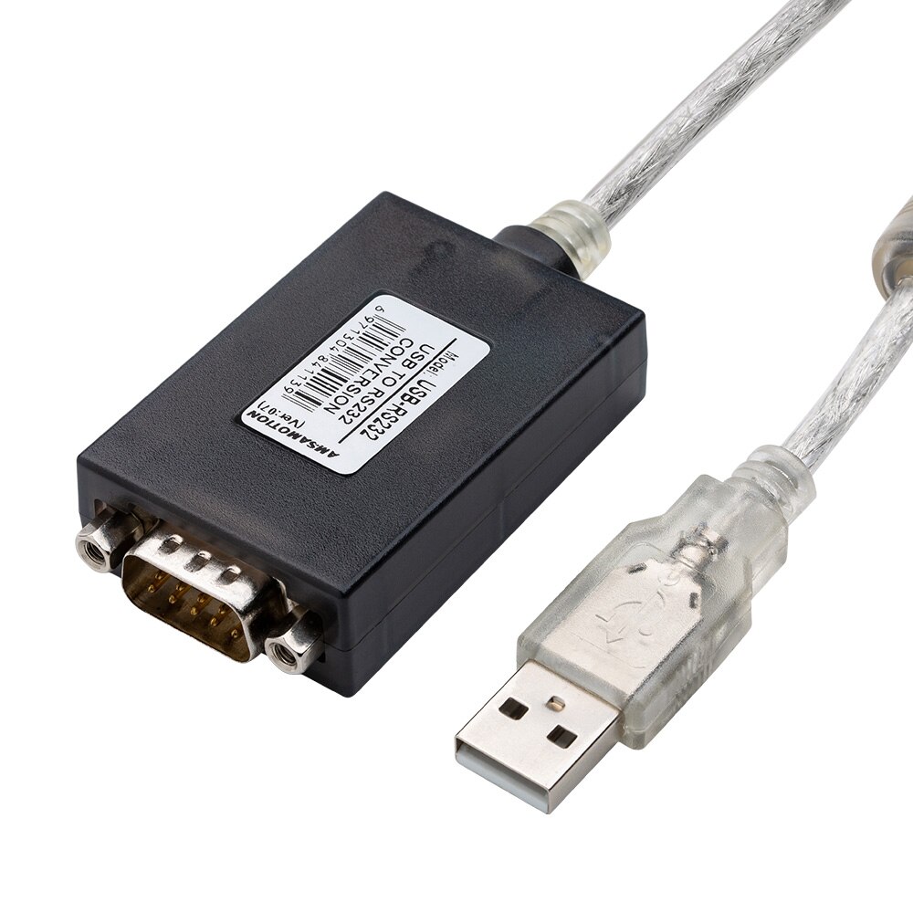 USB-RS232 Converter FTDI Chip USB 2.0 to Serial RS-232 DB9 9Pin Adapter Converter Cable IM1-U102 With Magnetic Ring Protection