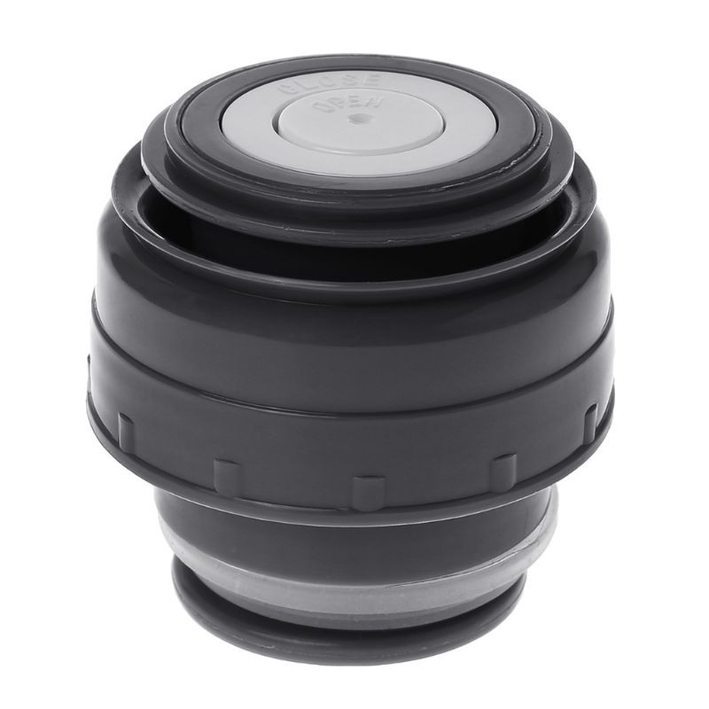 4.5cm/5.2cm/6.5cm/7.5cm Vacuum Flask Lid Thermos Cover Portable Universal Travel Mug Accessories: 5.2cm Cold Grey