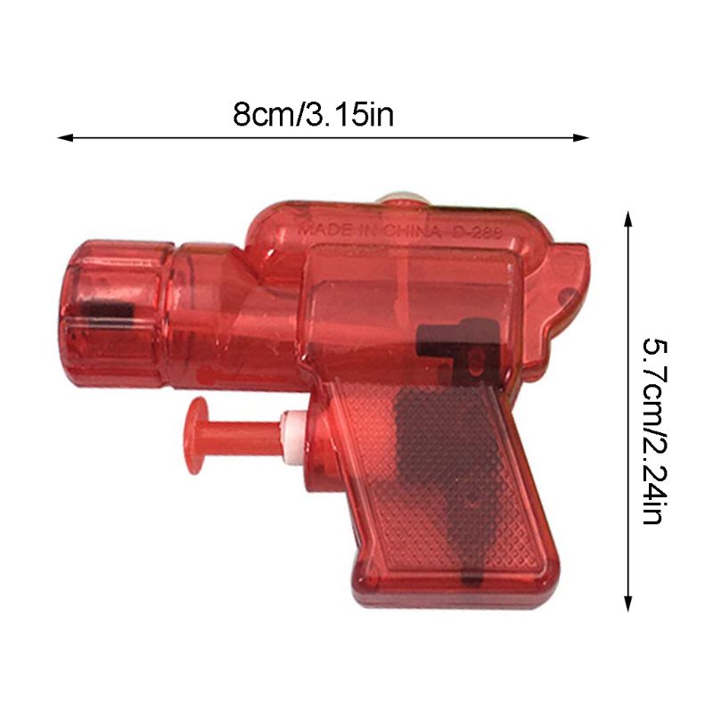 6Stck Nette Karikatur Sommer Wasser Spielzeug freundlicher spritzen draussen Strand Sand Schwimmbad Party Blaster Spielzeug