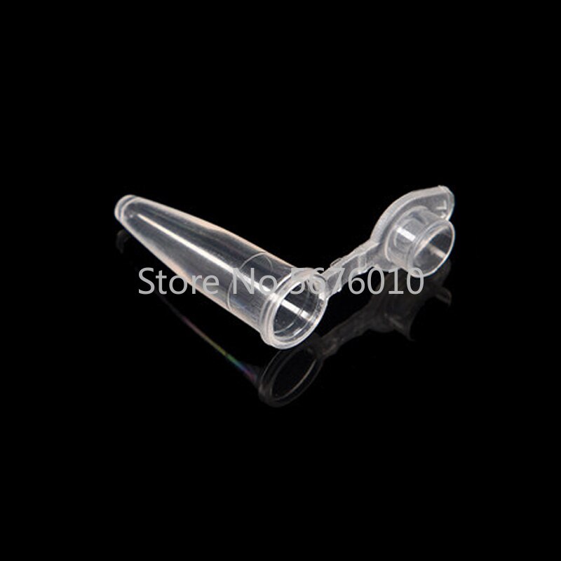 2000pcs/lot 0.2ml Affordable Laboratory Clear V-shape Plastic Centrifuge Tube