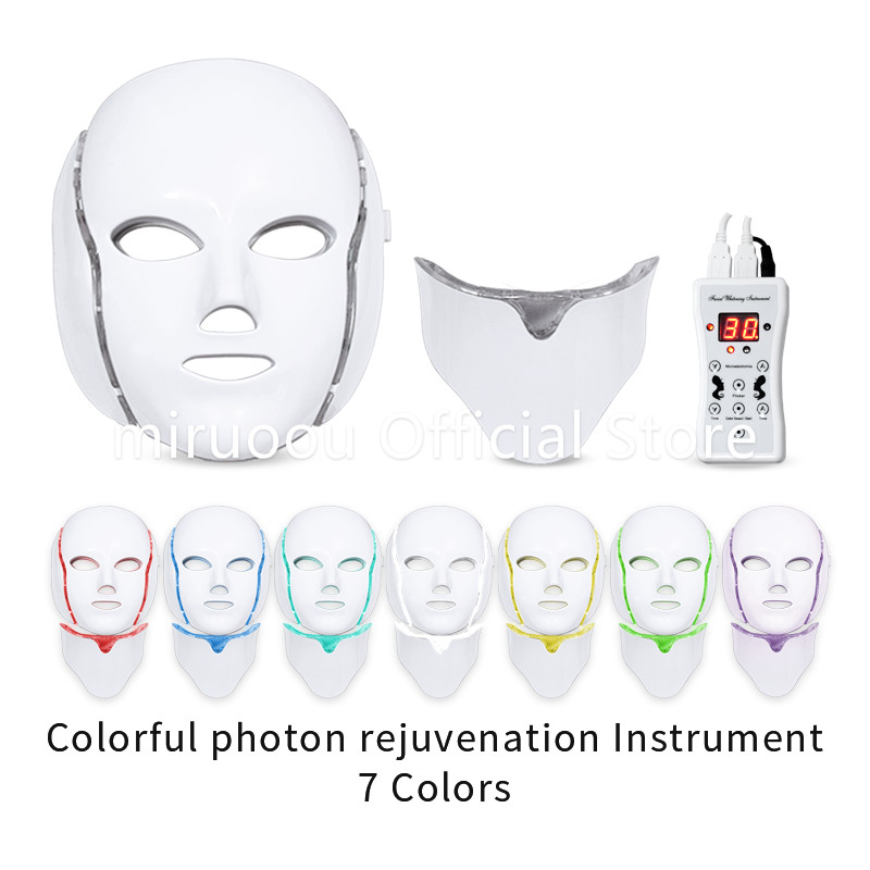 Best verkopende beauty led gezichtsmasker voorkomen puistjes en vervagen pokken