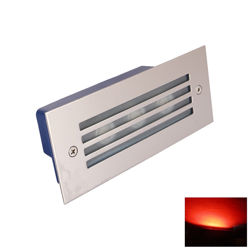 Pathway Garden Staircase Corner Outdoor Waterproof Footlight Stair Lamp Rectangular Led High Brightness Step Light Park Wall