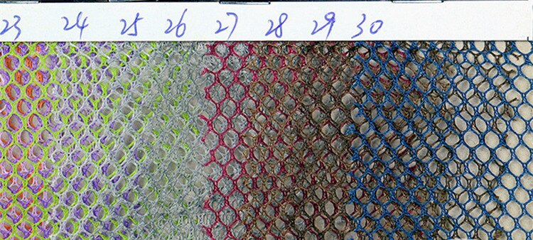 Hexagonal mesh fabric / net mesh cloth material/ for mesh bag variety Shoes