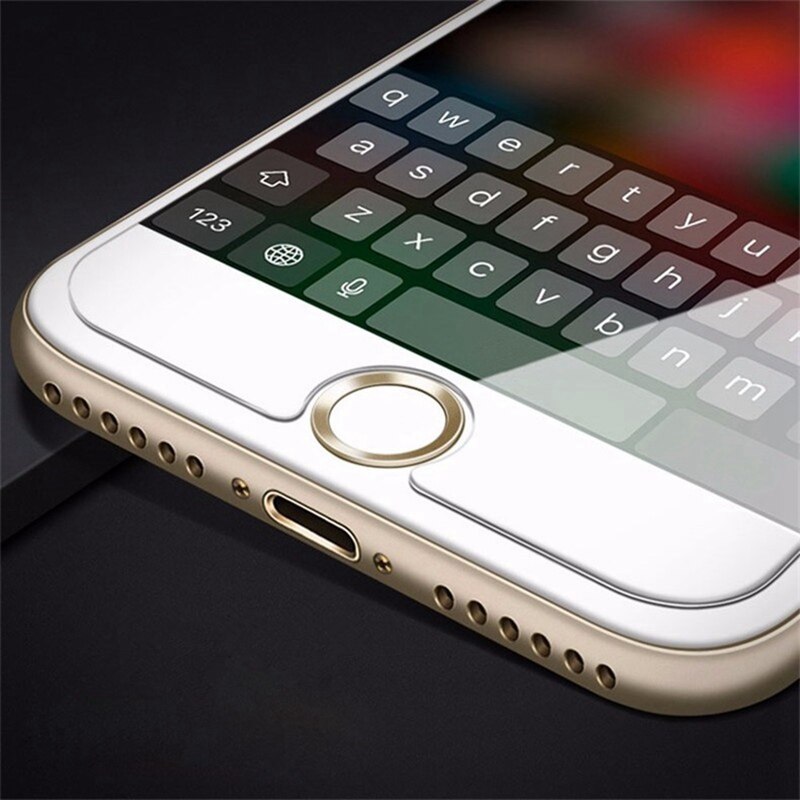 HTHwish Support Fingerprint Unlock Touch Key ID Home Button Sticker Protector Keypad Keycap For IPhone 5s 5 SE 4 6 6s 7 Plus