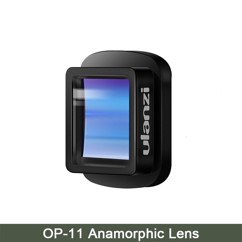 Ulanzi OP-11 Osmo Pocket 1.33X Anamorphic Lens Widescreen Wide Angle Lens for Video Vlog Filmmaking Photography Accessories: 1.33X lens
