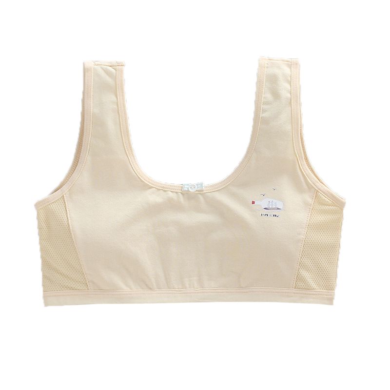 Ado fille sport soutien-gorge haut pour enfants sous-vêtements jeune puberté formation Lingerie pour adolescentes vêtements 7-16Y: FC