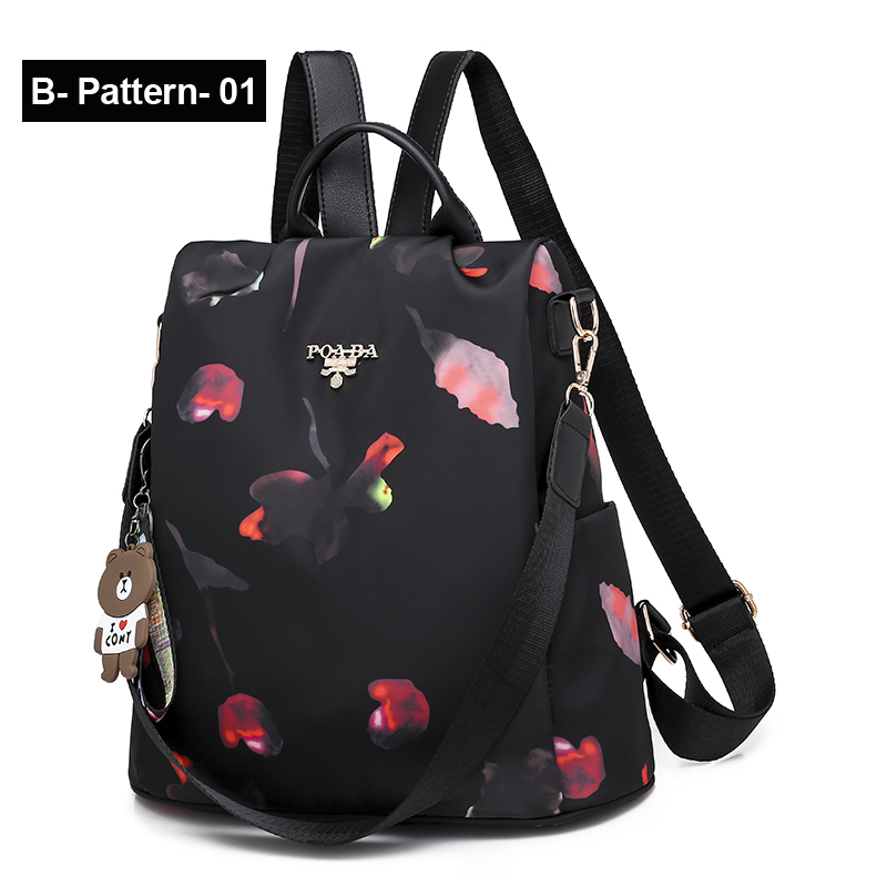 Vadim nuevas mochilas de para mujeres Mochila Oxford impermeable para mujeres antirrobo mochilas de escuela para niñas Mochila Mujer: B-Pattern-01