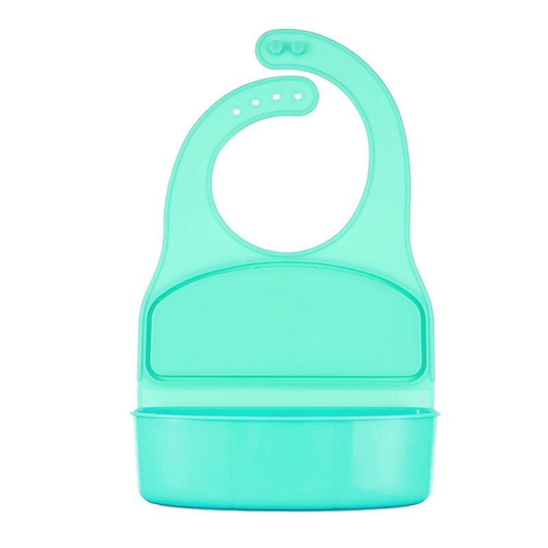 Crianças bib lancheira operação de layout conveninently educação precoce bib bacia crianças lancheira multi-purpose bib para crianças: green