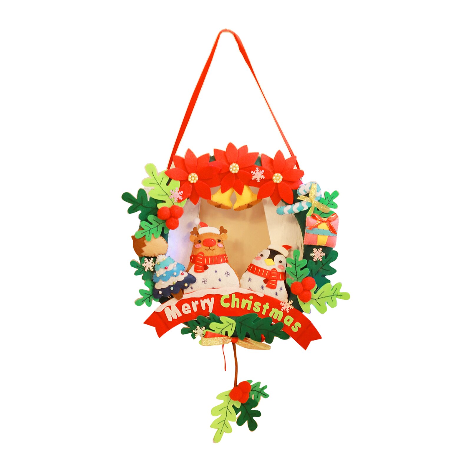 Christmas Handmade Christmas Ornaments Garland DIY Craft Decoration to