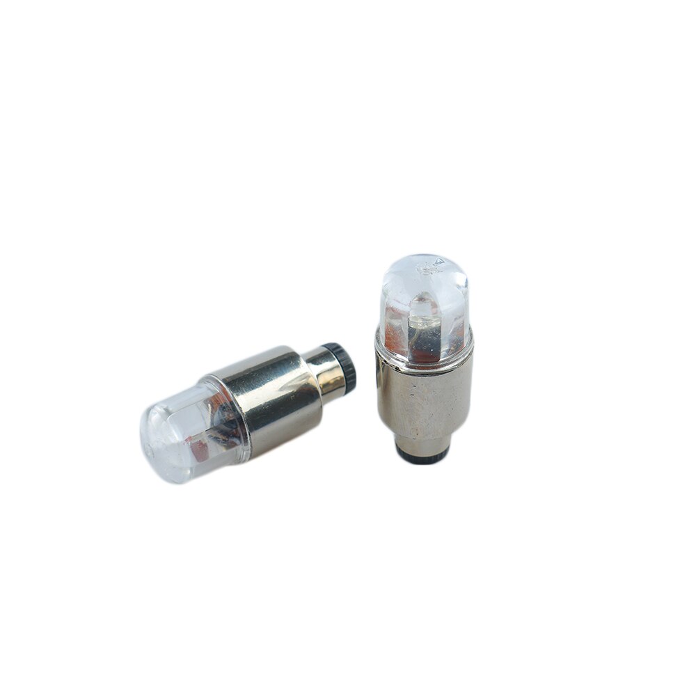 Lámpara LED de Flash para ciclismo, tapa de válvula de neumático con efecto luciérnaga, accesorios para bicicleta