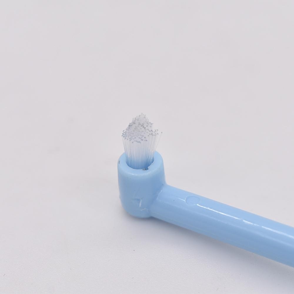 1 stk ortodontisk tandbørste interdental tandbørste lille hoved blødt hår korrekturtænder bøjler tandtråd mundtandpleje