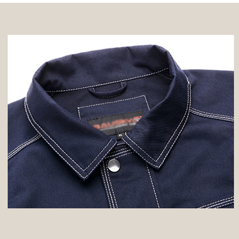 Men Workwear Jacket Multi pockets Long-sleeved Work clothes uniforms Male mechanic construction Working Jackets2019
