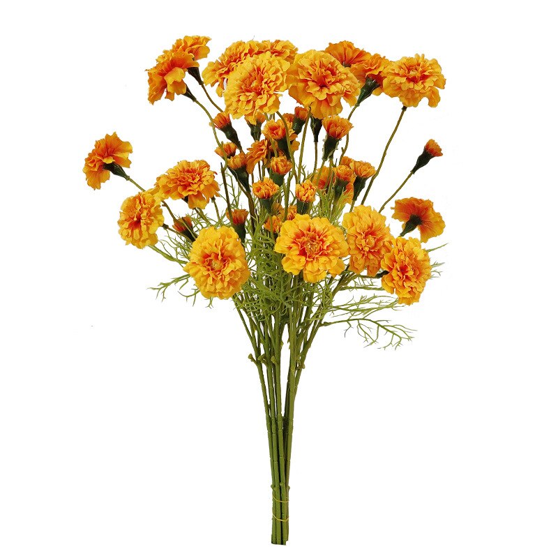 Goudsbloemen Chrysant Kunstzijde Bloemen Herfst Br... – Grandado