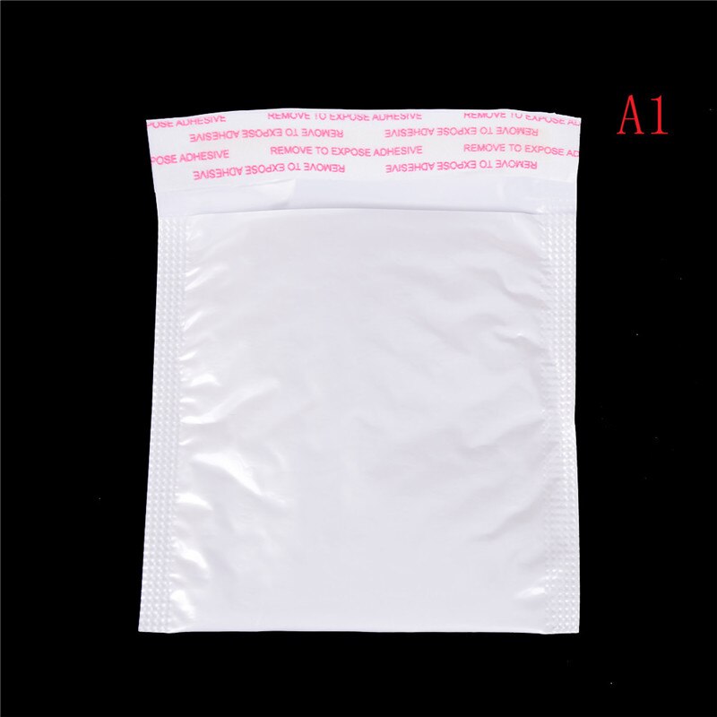 10Pcs Blank Mailers Padded Envelopes Multi-function Packaging Material Bags Bubble Mailing Bags: 11x11cm