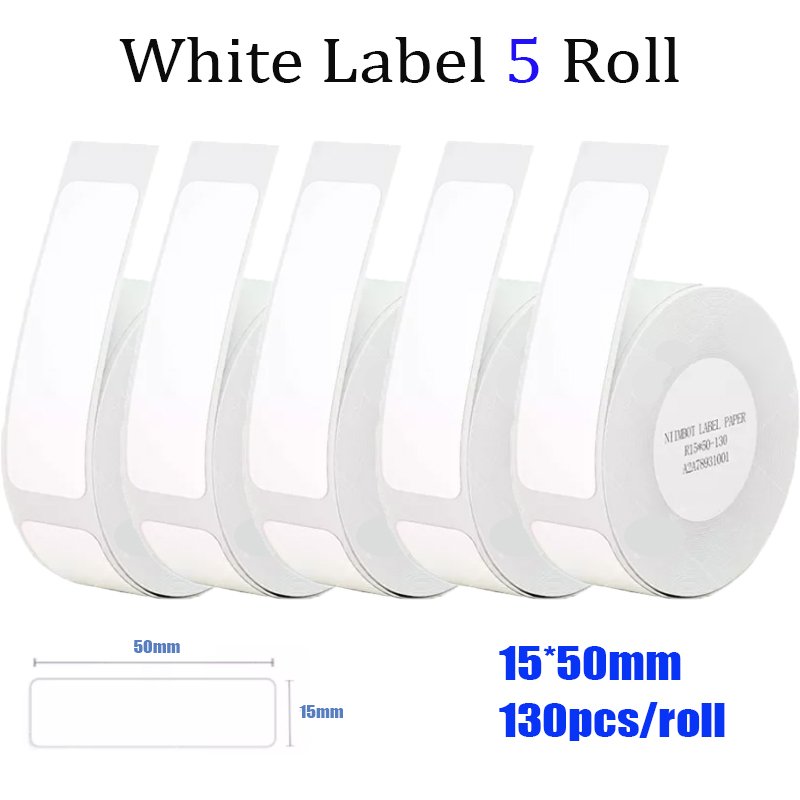 Ruban d'étiquette compatible pour NIIMBOT D11 D110 D101, autocollant de câble de