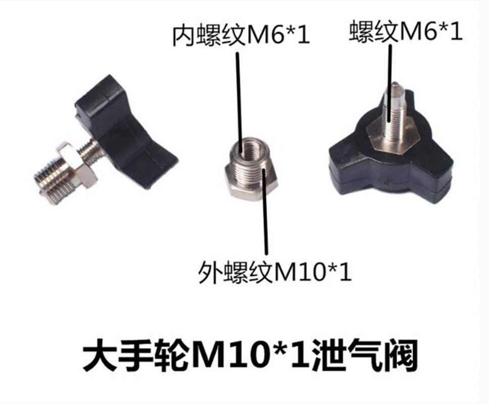 4500PSI 310Bar 300Bar Pcp Compressor Pcp Luchtcompressor Alle Koperen Onderdelen Air Bleed Schroef 2 Sets/partij