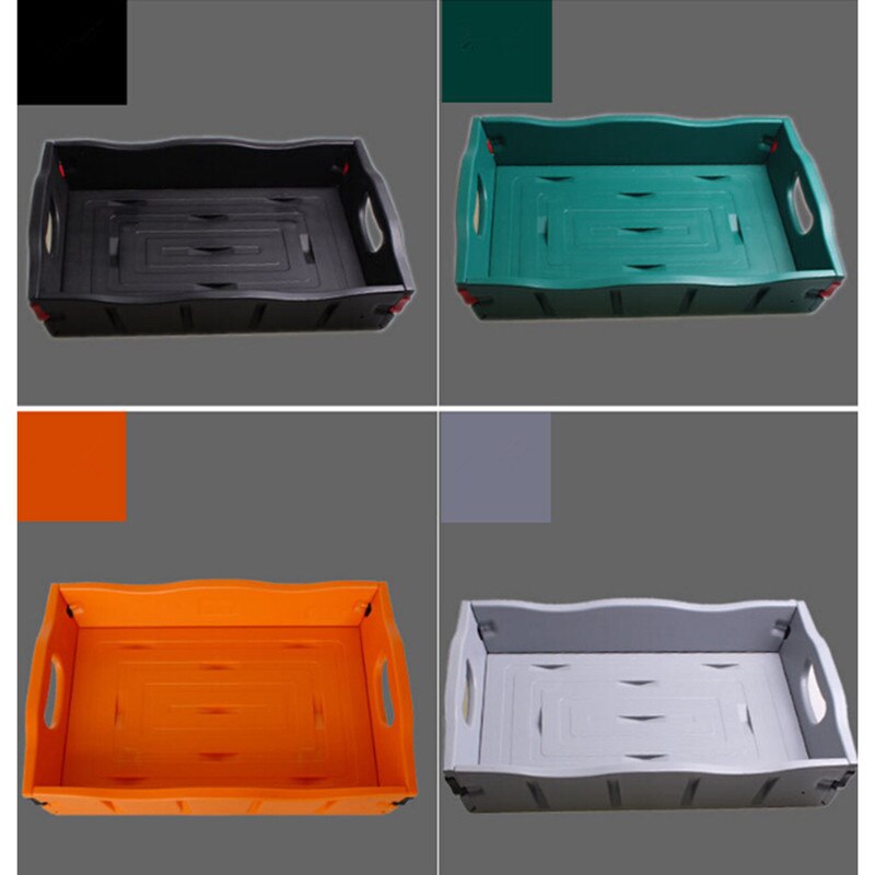 Multifunctionele Auto Opslag Mand Opvouwbare Auto Organisatie Als Laptop Bureau/Eetkamer Lade Voor Thuis/Auto/Hotel/ kantoor/Keuken: Grey