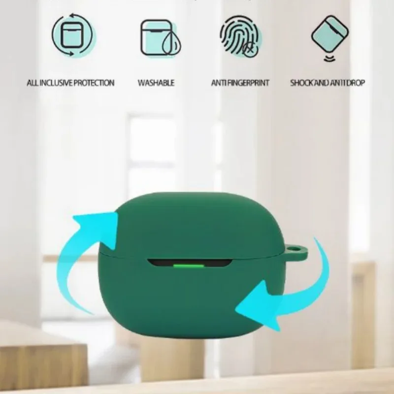 2024 Redmi buds6 lite funda de silicona para auriculares inalámbricos para Xiaomi Redmi buds6 lite Fundas Coque Fundas