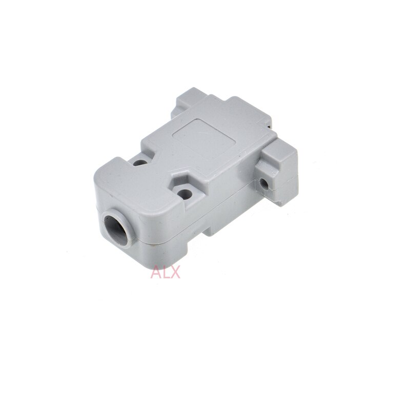Capot de boîtier en plastique pour connecteur série RS232 D-SUB 9 broches 2 rangées DB9 broches, 10 pièces