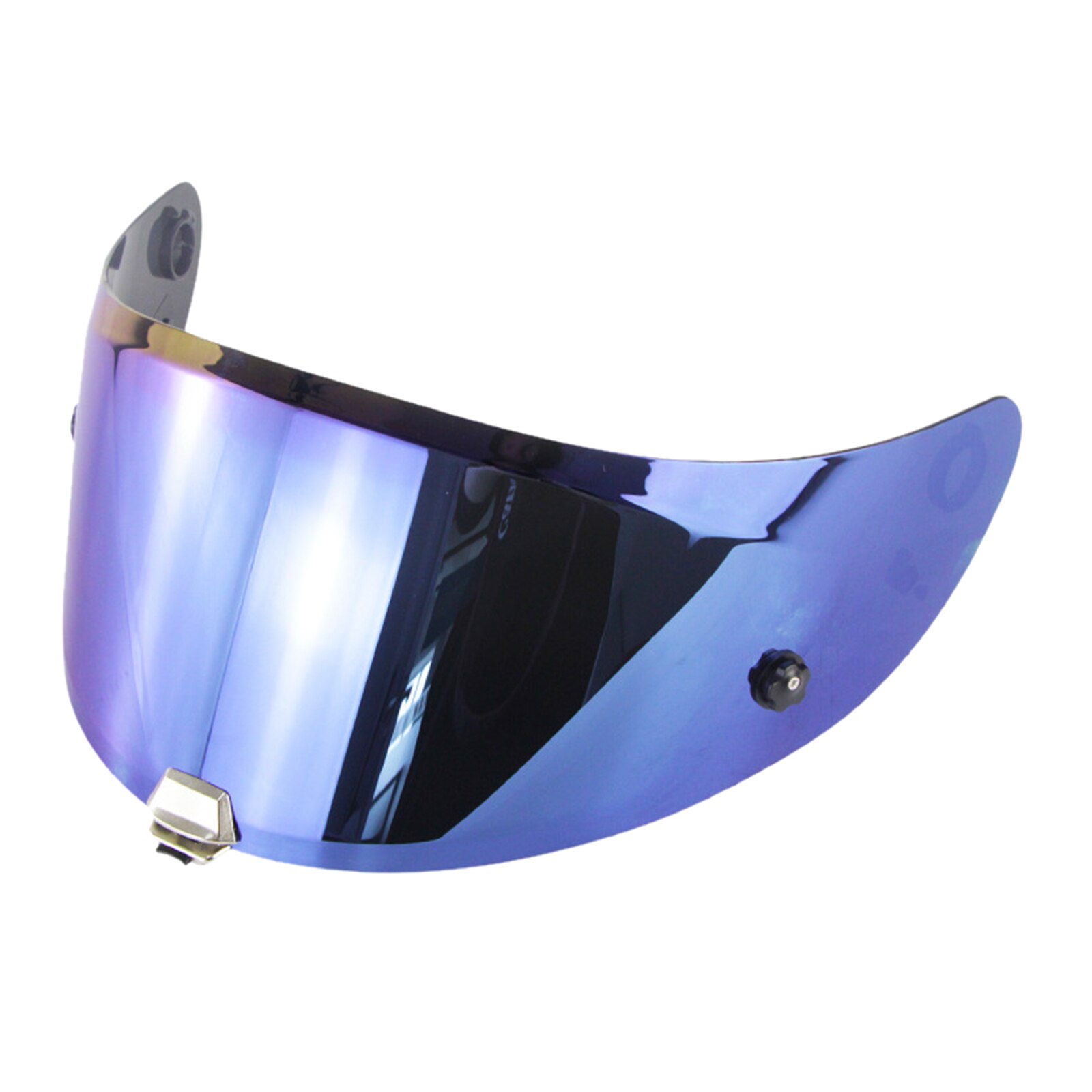 Motorrad Helm Visier Objektiv UV Schutz Nacht Sicher für HJ-26 RPHA11 RPHA70 PC Visier Objektiv: blau