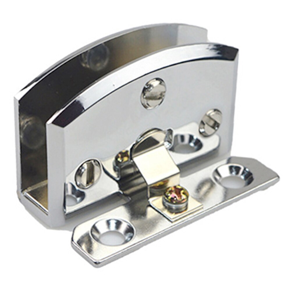 Stainless Steel Glass Door Hinge Without holes Frameless Glass Accessories Without Opening Glass Door Fixing Clip Bilateral Clip