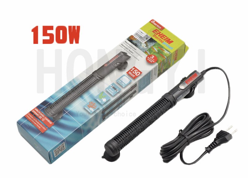 1 stk eheim akvarium varmestenger termostat pinne temperatur eksplosjonssikker akvarium 50w 100w 150w 200w: 150w / Oss adapter