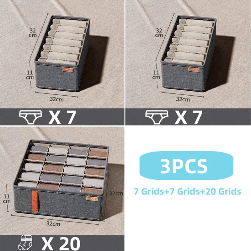 Slaapkamer Kast Lade Ondergoed Organizer Sokken Bh Kleding Opbergdozen Garderobekast Organizer Broek Sokken Organizer