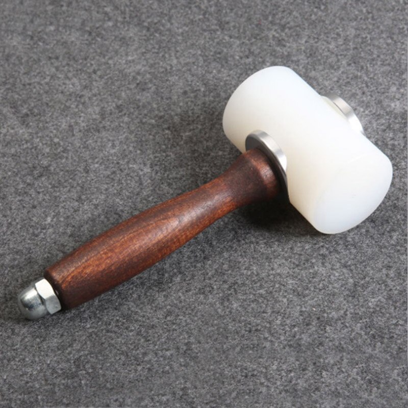 Lederen Staming Set Lederen Craft Carving Gereedschap Voor Leer Afdrukken Snijmes/Hamer/Lederen Draaibare Mes/Tool opbergdoos