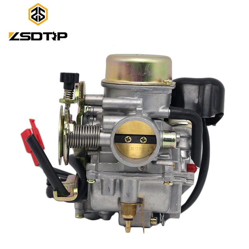 Zsdtrp Racing Cvk 30Mm CVK30 Carb Carburateur Bromfiets Motor Motorfiets Atv Scooter GY6 150CC 200CC 250CC Keihin Met Heater