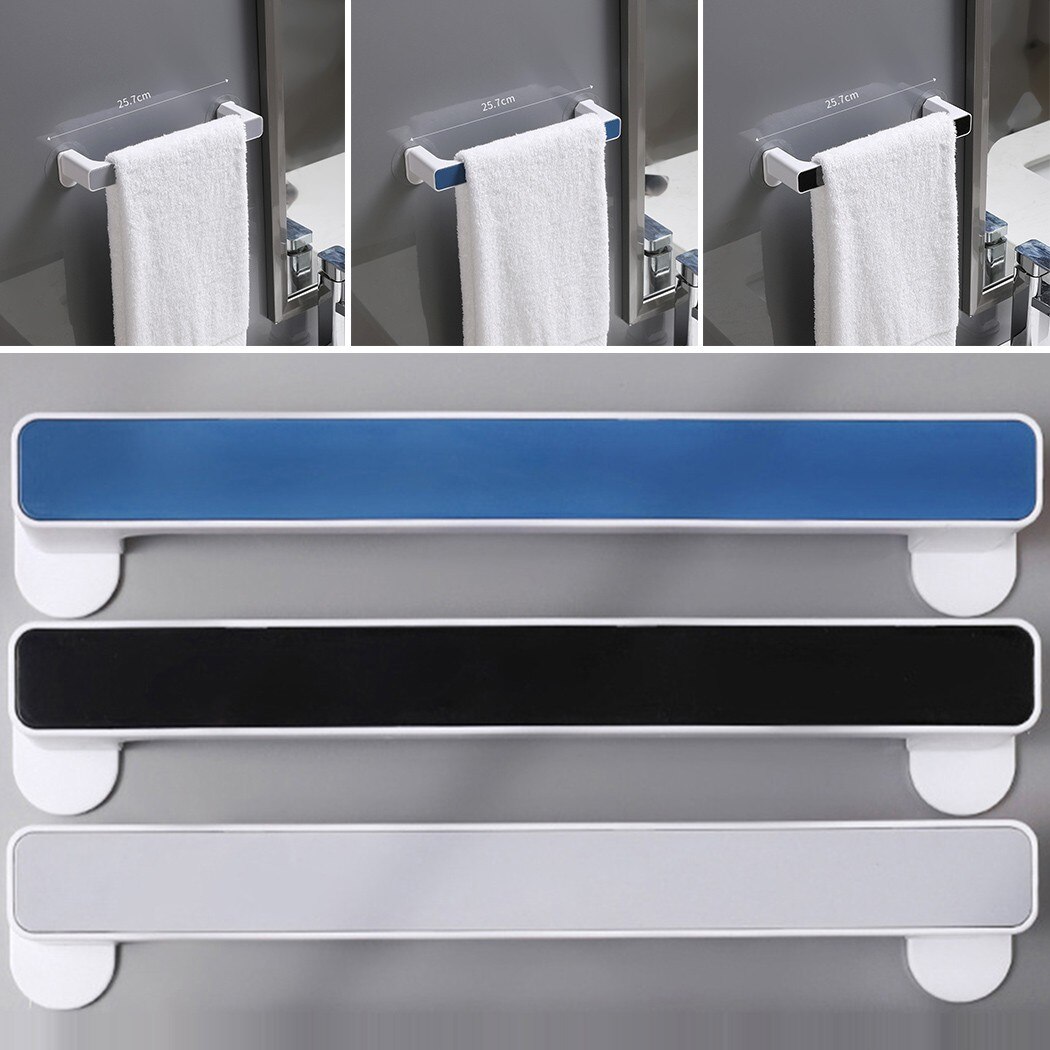 Suction Cup Towel Holder Rack Rail Hanger Wall Mou... – Grandado