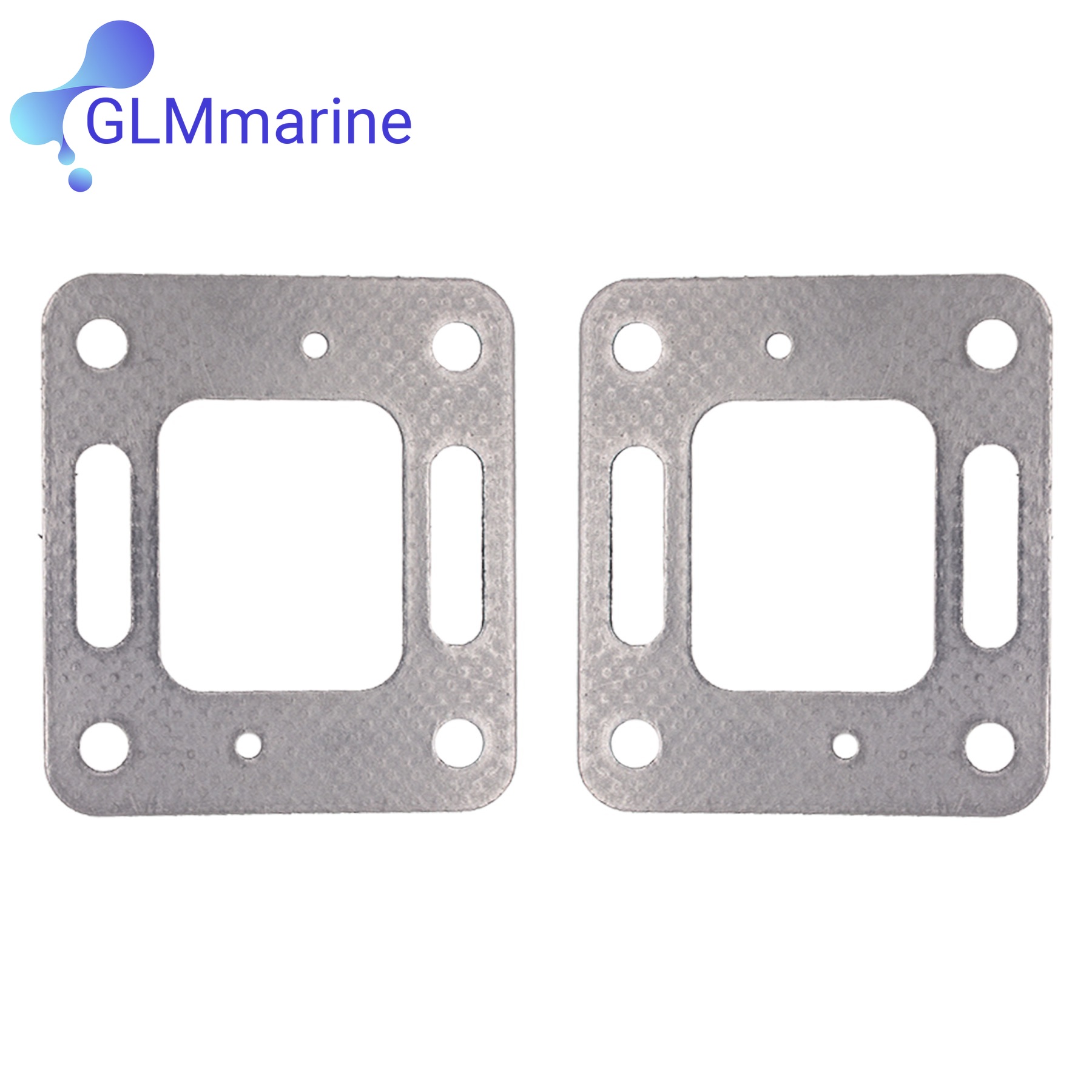 Exhaust Mounting Seal Kit with Gasket for Mercruiser 4.3L V6 27-99757 27-41813 45589A1